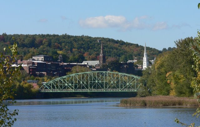 Brattleboro from across the river in New Hampshire.
